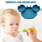 #A Cartoon Children Baby Dishes Complementary Food Dining Plate for Family Schoo