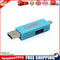 Micro USB TF Card Reader OTG Adapter USB2.0 Hub Connector for PC (Blue)