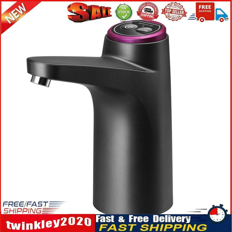 Touch Switch USB Charging Auto Drinking Water Pump Water Dispenser (Grey) Newly