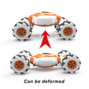 4WD RC Stunt Car 2.4GHz Music Light Watch Gesture Sensor Vehicle (Orange) Newly