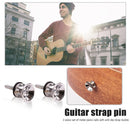 2pcs Guitar Pegs for Folk Ukulele Guitar Strap Buckle Button End Lock Pins