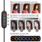 Dimmable Vlogging 10.2 inch 26cm RGBWW Selfie Lamp Ring Video Light Kit