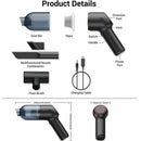 High Power Handheld Car Vacuum Cleaner Wireless Dust Buster 8000Pa Powerful