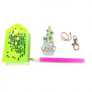 5pcs DIY Diamond Painting Keychain Gnome Special-shaped Drill (AA986) Newly