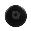 MTB Bike Headset Cover w/ Screw Road Bicycle Front Tube Cap Covers (Black) Newly