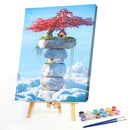 Landscape Oil Painting By Numbers Canvas Wall Drawing Kits DIY Gift Home Decor