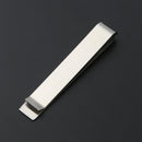 Long Metal Stainless Steel Money Clip Collar Card Clip Cash Holder Folder