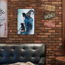 Witch Retro Metal Plate Tin Sign Poster Plate Wall Art for Bar Home Accessories