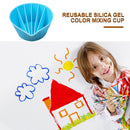 Split Color Mixing Cups for Paints 2/3/4/5 Channels Pouring Cup - Acrylic Paint