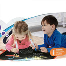 Soft Chalk Drawing Board Baby DIY Drawing Book Coloring Book w/Water Chalk Newly