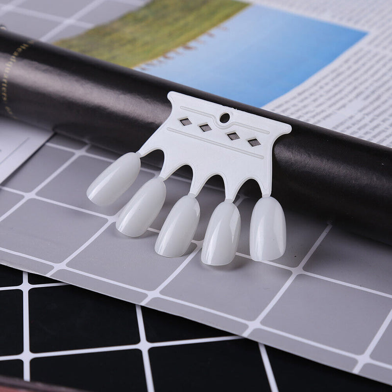 Nail Tips Removable Adhesive Glue Clay Nail Art Showing Shelf Display Board