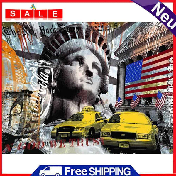 Oil Paint By Numbers City Coloring Picture Digital Drawing