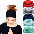 Running Headwrap Stretch Hair Band Fold Yoga Hairband Wide Sports Headband