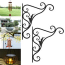 Home Garden Pot Decor Lantern Hanger Flower Holder Plant Bracket Planter Hooks