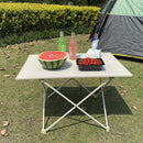 Outdoor Barbecue Picnic Hiking Table Portable Foldable Dinner Desk White Newly