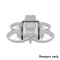 Drone Gimbal Lens Bumper for Combo Top Protection Camera Protective Bars~