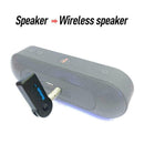 Wireless Bluetooth-compatible 5.0 Receiver 3.5mm AUX Car Stereo Kit Home F3N6