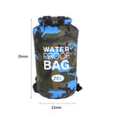 Outdoor Dry Bag Swimming Waterproof Sack for Boating Raft (20L Light Blue) Newly
