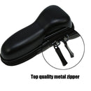 Brown Professional Travel Razor Storage Bag for Portable Travel Razor