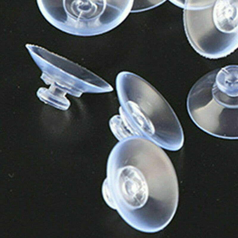 10X 30mm Perforated Suction Cups Cap Suckers Aquarium Hanger Pad Tank T4K6 T9J1