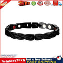Twisted Dragon Magnetic Therapy Couple Bracelet Detachable Bangles (Black) Newly