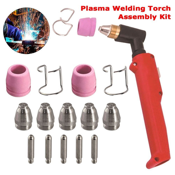 Welding Torch Assembly Kit AG-60/SG55 CUT60 LGK60 Extended Electrode Nozzle