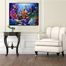 Underwater World 5D Diamond DIY Painting  Kit Home Decor Craft Newly