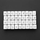 36pcs Steel Punch Alphabet Letter Number Stamper Set Leather Tool (3.5mm) Newly