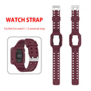 Replacement Strap for Redmi Watch 1/2/MI Watch Lite Watchband (Wine Red)