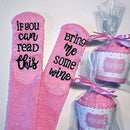 Thicken Women Coral Fleece Socks Calf Socks Absorb Sweat Sleep Socks (Pink)
