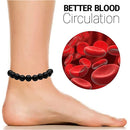 5pcs Obsidian Anklet Therapy Beaded Bracelet Ankles During Hematitis Anklets
