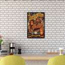 Tin Plates Wall Signs Painting Sexy Tattoo Girl Metal Plate Poster for Home
