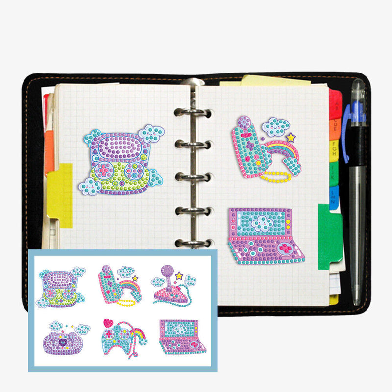 Diamond Painting Stickers Kits 5D DIY Cartoon Handmade Mosaic (LD-0106) Newly