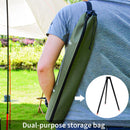 SUNDICK Campfire Tripod Outdoor Camping BBQ Cooker Hanger 3 Sections Adjustable