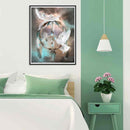 Diamond Painting 5D Full Round Drill Mosaic DIY Pigeon Dreamcatcher Kit Orn