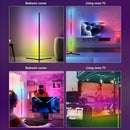 Aluminum Alloy Symphony RGB Floor Lamp Dimmable Color Changing LED Foot Lamp