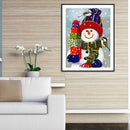5D DIY Diamond Painting Snowman Cartoon Full Round Drill Mosaic Art Pictures