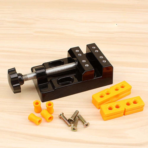 Watch Repairing Table Vice Carving Bench Clamp Pliers Hand Tools Walnut Vise
