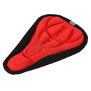 MTB Road Bike Bicycle Saddle Seat Cover Pad Soft Cushion Comfort Red