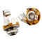 6.35mm 1/4''inch Mono Audio Socket Jack Female Connector Plug Panel 10Pack