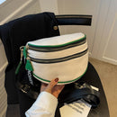 Women Crossbody Shoulder Bags Large Capacity Zip Fanny Pouch Saddle Handbags