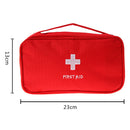 Travel Portable First Aid Emergency Medical Large Survival Bag Wrap(Red) Newly