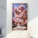 #A Chateau Montrose 5D DIY Diamond Painting Kits Full Round Drill Wall Decor Cra