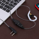 2Pin K Type PTT Earphone Interphones with Mic for Baofeng UV-5R Walkie-Talkie
