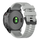 Silicone Strap Adjustable Bracelet for Garmin Fenix 6X/Fenix 6X Pro (Gray) Newly