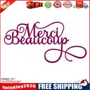 French Alphabet Cutting Die for DIY Scrapbooking Embossing Die Cuts (H4845)