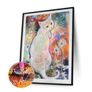 Part Drill Special Shape Diamond Painting Kit DIY Cat Animal Rhinestone Picture