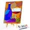 Wine and Grape Oil Paint By Numbers Kits Canvas Drawing DIY Coloring Picture Art