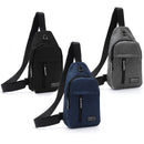 Business Casual Oxford Shoulder Pack Pocket Bag Sling Backpack Chest Bag