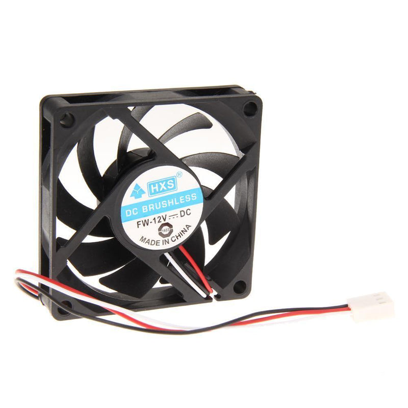 Portable Computer Case Cooler 12V 7cm 70mm PC CPU Cooling Cooler Fan